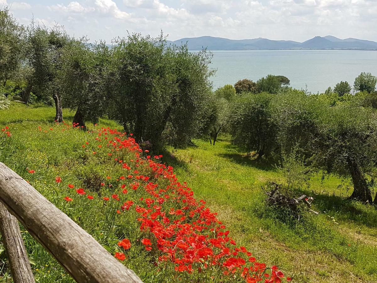 מלון קאסטיגליונה דל לאגו Antica Casa Di Famiglia מראה חיצוני תמונה